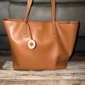 Kate Spade Brown Leather Tote